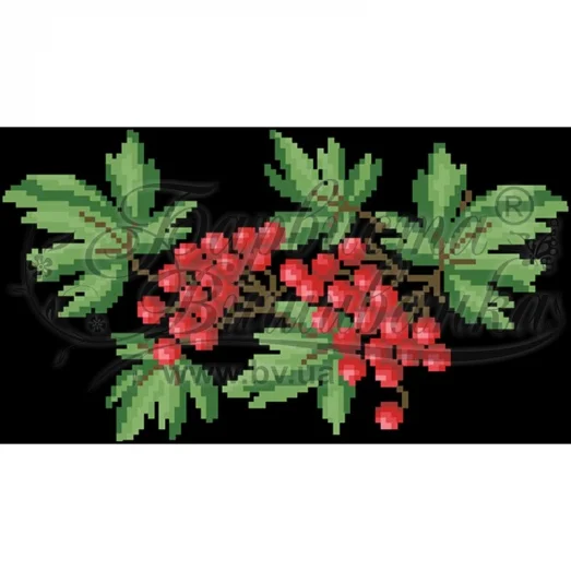 КЛдЧ-057 Бисерная заготовка клатч черный. Барвыста Вышиванка