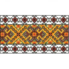 КЛ-063 Бисерная заготовка клатч белый. Барвыста Вышиванка