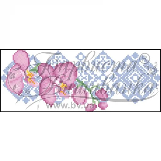КЛ-087 Бисерная заготовка клатч белый. Барвыста Вышиванка