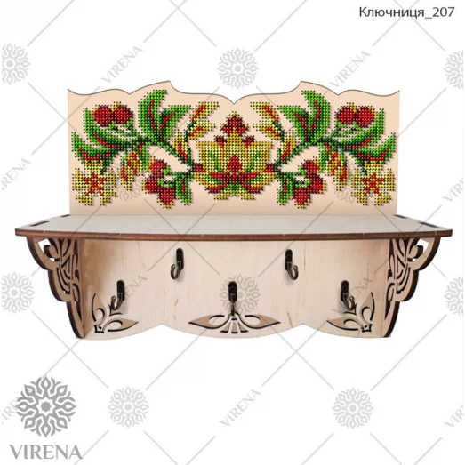 Ключница-207 Ключница под вышивку бисером ТМ Virena
