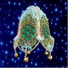 KOL-006 Черепаха. Долголетие. Набор для вышивки бисером на пластиковой основе ТМ Вдохновение