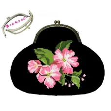 КФЧ-07 Комплект для пошива косметички, черный. ТМ Берегиня