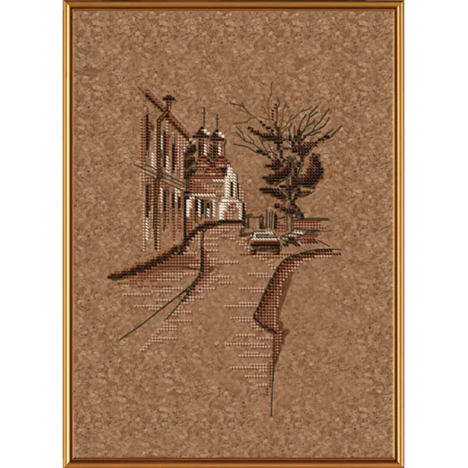 КР4010 Ранняя дорога. Набор для вышивки нитками Нова Слобода