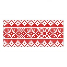 КР-03 Пояс крайка для вышивки бисером или нитками. ТМ ВДВ