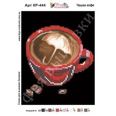 КР-444 Чашка кофе. Схема для вышивки бисером Фея Вышивки