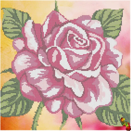 ФЧК-3061 Красочный калейдоскоп. Схема для вышивки бисером Феникс