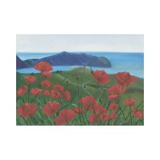 А3-К-101 Крымские маки. Схема для вышивки бисером ТМ Acorns