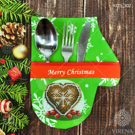 КСП_302 Конверт для столовых приборов под вышивку бисером. ТМ Virena