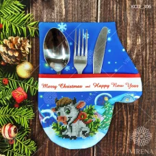 КСП_305 Конверт для столовых приборов под вышивку бисером. ТМ Virena