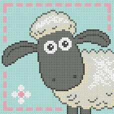 ФПК-5023 Кудрявая овечка. Схема для вышивки бисером Феникс 