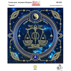 КВ-055 Весы. Схема для вышивки бисером ТМ Вышиванка