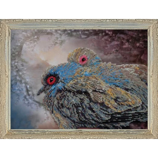 Р-143 Горлицы. Набор для вышивки бисером. ТМ Картины бисером