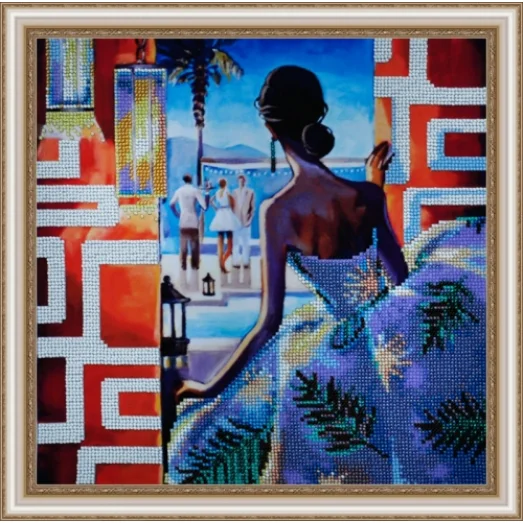 Р-193 На Гаваях. Набор для вышивки бисером. ТМ Картины Бисером