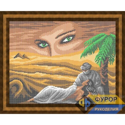 ФР-ЛБп3-022-1 Восточная любовь. Схема для вышивки бисером ТМ Фурор Рукоделия