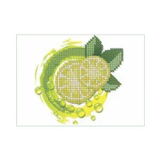 А6-Д-017 Лимон. Схема для вышивки бисером ТМ Acorns