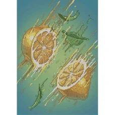 А4-К-1203 Лимон. Схема для вышивки бисером ТМ Acorns