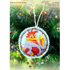 ЯПБ-025 Пошитая елочная игрушка. ТМ Рикамо