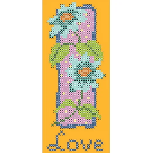 ФЧК-6089 Рецепт счастья. Люби. Схема для вышивки бисером Феникс