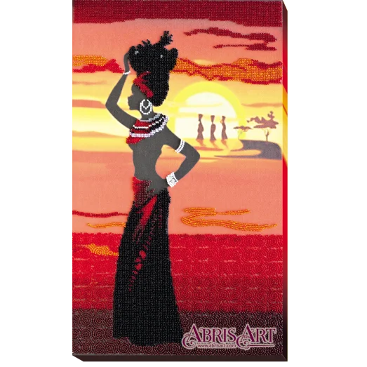 АВ-467 Африка. Набор для вышивки бисером. Абрис Арт