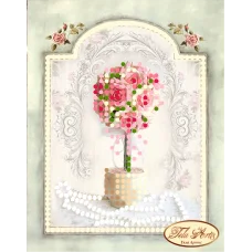 М-001 Винтажный топиарий. Схема для вышивки бисером. Тела Артис