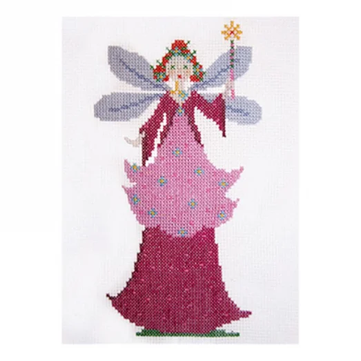 М-0026 Куколка. Набор для вышивки нитками ТМ ВДВ