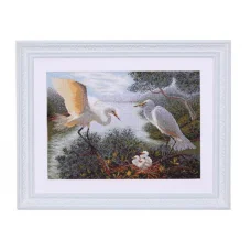 М-0030 Цапли. Набор для вышивки нитками ВДВ