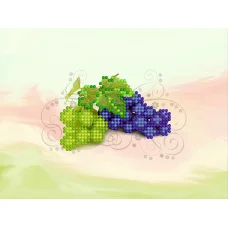 M-003 Виноград. Схема для вышивки магнита на подрамнике. СвитАрт