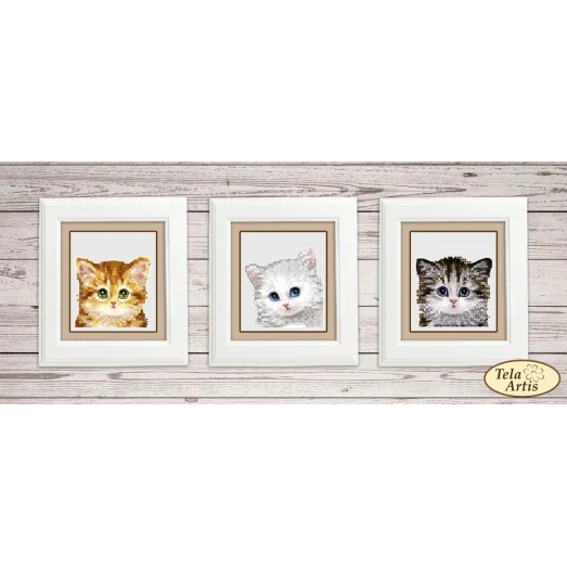 М-011-013 Коллекция миниатюр Котята. Тела Артис