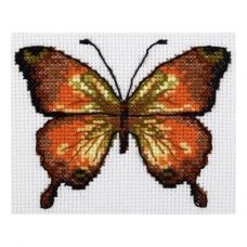 М-0213 Бабочка. Набор для вышивки нитками ВДВ