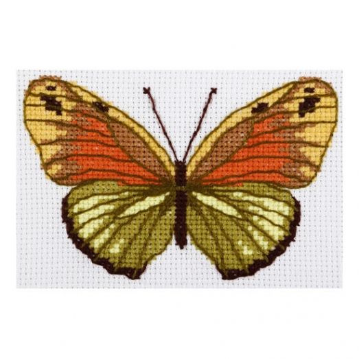 М-0216 Бабочка. Набор для вышивки нитками ВДВ