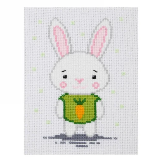 М-0229 Заяц. Набор для вышивки нитками ВДВ