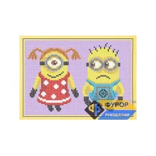 ФР-М5-001 Миньены. Схема для вышивки бисером ТМ Фурор Рукоделия