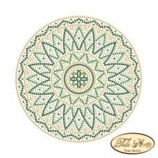 МА-010 (1) Мандала Малахит. Схема для вышивки бисером Тела Артис