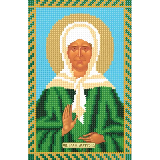02 Матрона. Схема для вышивки бисером СвитАрт