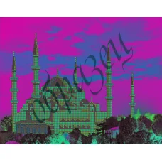 КМР-3030 Мечеть. Схема для вышивки бисером Краина Моих Мрий