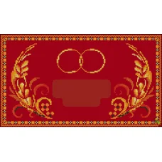 ФЧК-3210 Свадебная метрика. Украинская свадьба. Схема для вышивки бисером Феникс