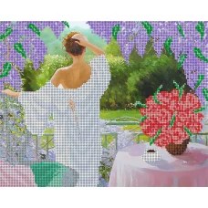 АК3-041 Утренняя нега. Схема для вышивки бисером А-Строчка