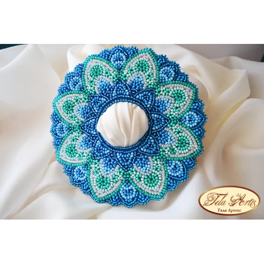 МП-004 Пряжка Сиреневый свет. Заготовка для вышивки Тела Артис