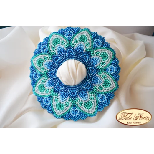 МП-005 Пряжка Золото и Марсала. Заготовка для вышивки Тела Артис