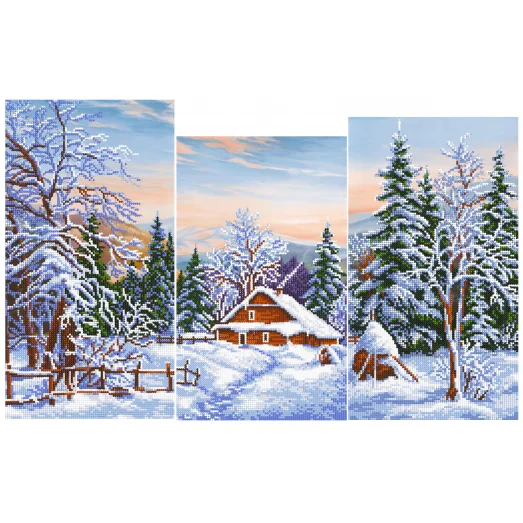MVSI-187 Зима. Схема для вышивки бисером СвитАрт