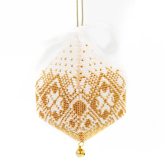 GK-055 Набор для вышивания елочной игрушки. Golden Key