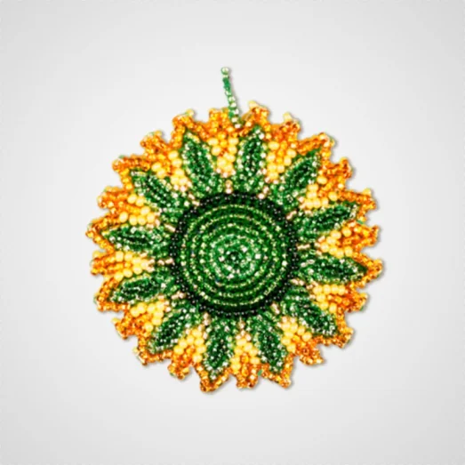 РВ2019 Набор для вышивки бисером Цветок солнца. Нова Слобода