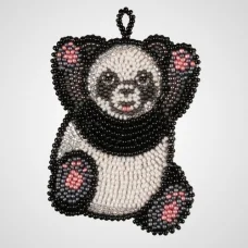 РВ2028 Набор для вышивки бисером Панда. Нова Слобода