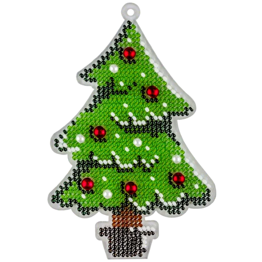 FLPL-051 Набор для вышивания бисером на пластиковой основе. ТМ Волшебная страна