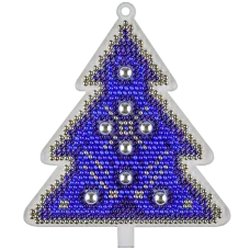 FLPL-054 Набор для вышивания бисером на пластиковой основе. ТМ Волшебная страна