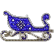 FLPL-055 Набор для вышивания бисером на пластиковой основе. ТМ Волшебная страна