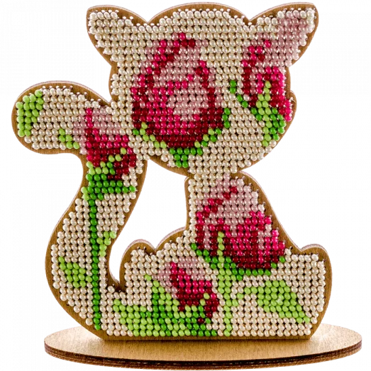 FLK-111 Набор для вышивания бисером по дереву Волшебная Страна