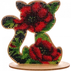 FLK-113 Набор для вышивания бисером по дереву Волшебная Страна