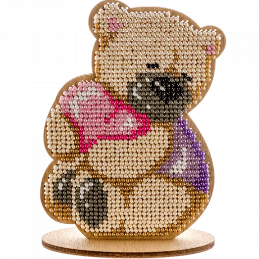 FLK-114 Набор для вышивания бисером по дереву Волшебная Страна