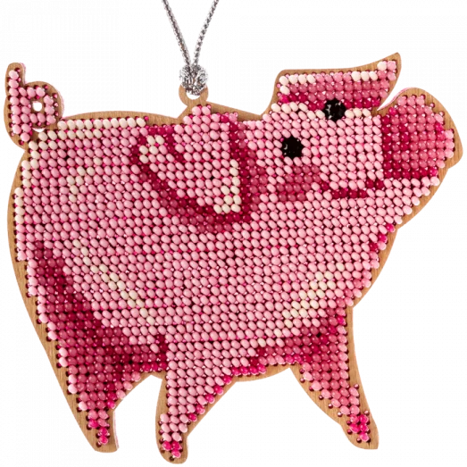 FLK-155 Набор для вышивания бисером по дереву Волшебная Страна